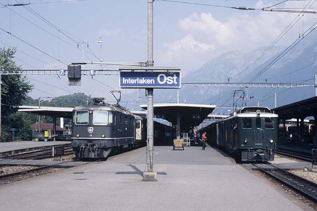SBB Interlaken Ost - 1988-07-22