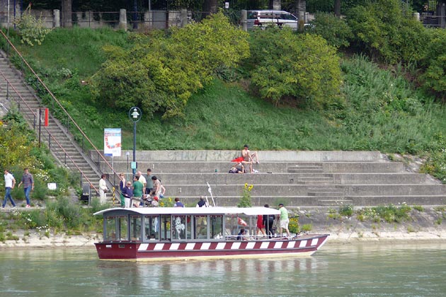 Basler Fähren: St, Alban-Fähre - 2011-07-31