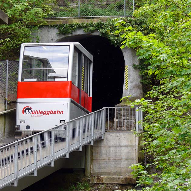 MSG St. Gallen Mühleggbahn Talstation - 2008-05-11