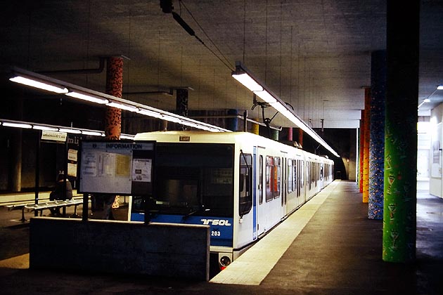 TL Lausanne-Flon - 1992-02-00
